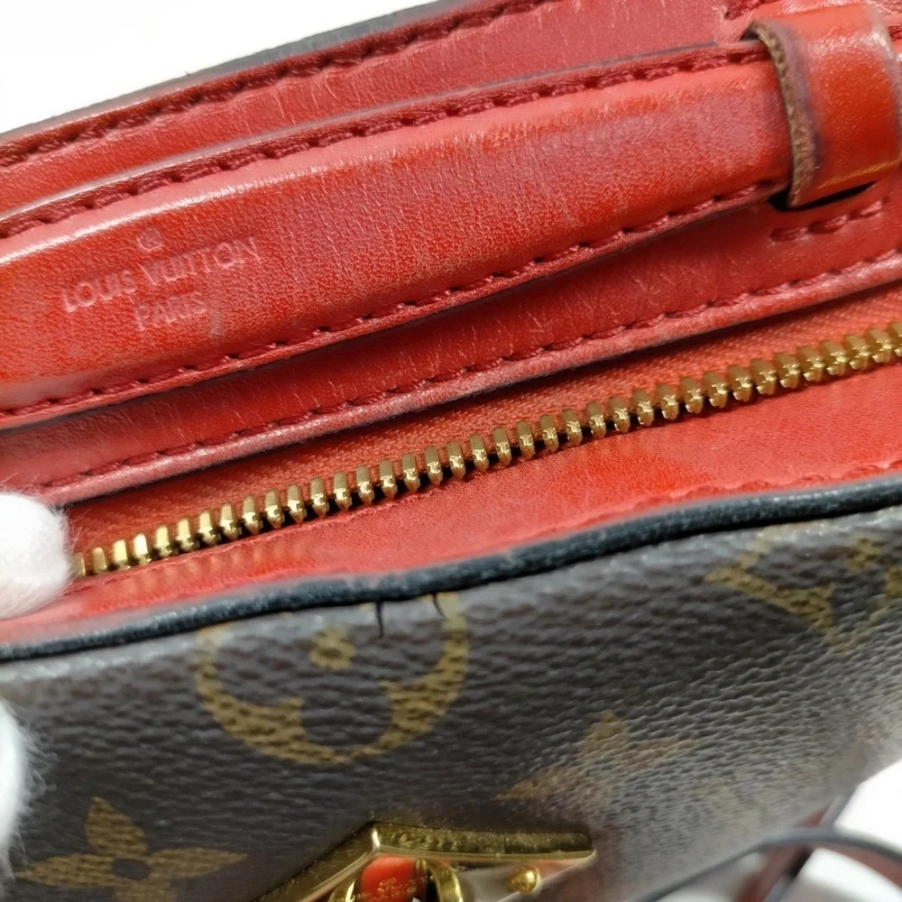 Louis Vuitton Saintonge Red Monogram